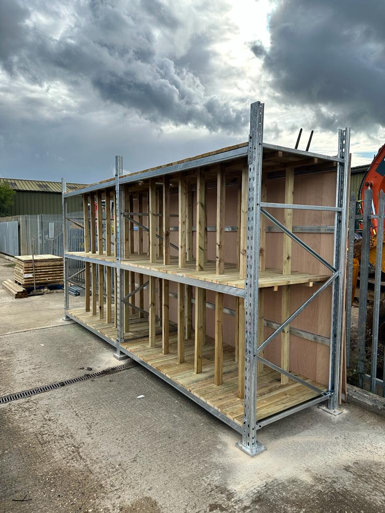 Galvanised Pallet Racking System