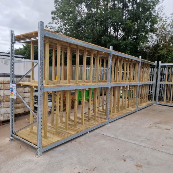 Galvanised Pallet Racking System
